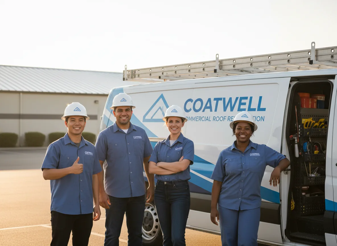 Commercial roof coating company in Bard, CA